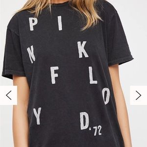 Retrobrand Los Angeles Pink Floyd Free People Top